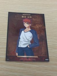 フェイトsn Fate/stay night Fate stay night FACT CARD 初版 SP 衛宮士郎 005 カード 衛宮士郎 トレカ 005 SILVER BLITZ ファクト サムネイル 8
