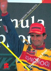 フォーミュラニッポン 97 カード Pedro De La Rosa トレカ 007 EPOCH Formula Nippon Collection Cards CAR No.9 SHIONOGI TEAM NOVA