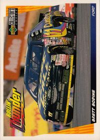 's カード Brett Bodine #11 トレカ 41 Upper Deck Upper Deck Collector Choice NASCAR Ford