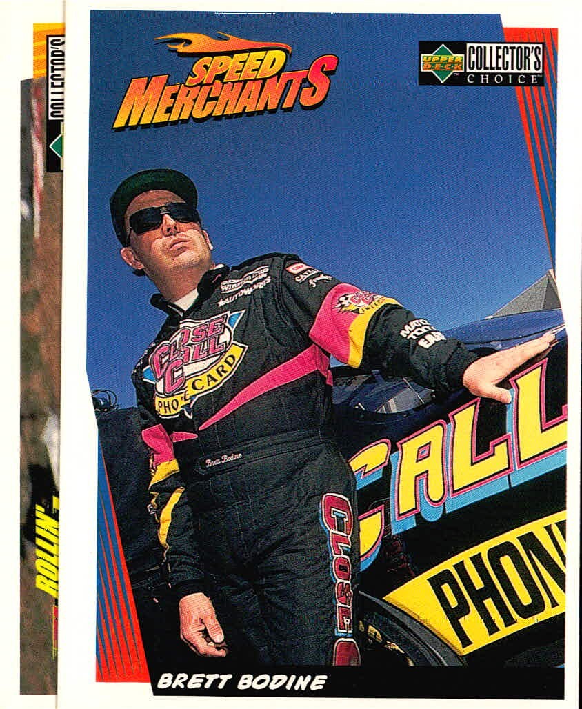 Upper Deck Collector's Choice カード Brett Bodine #39 トレカ 1997 Upper Deck Upper Deck Collector Choice NASCAR 裏面はDale