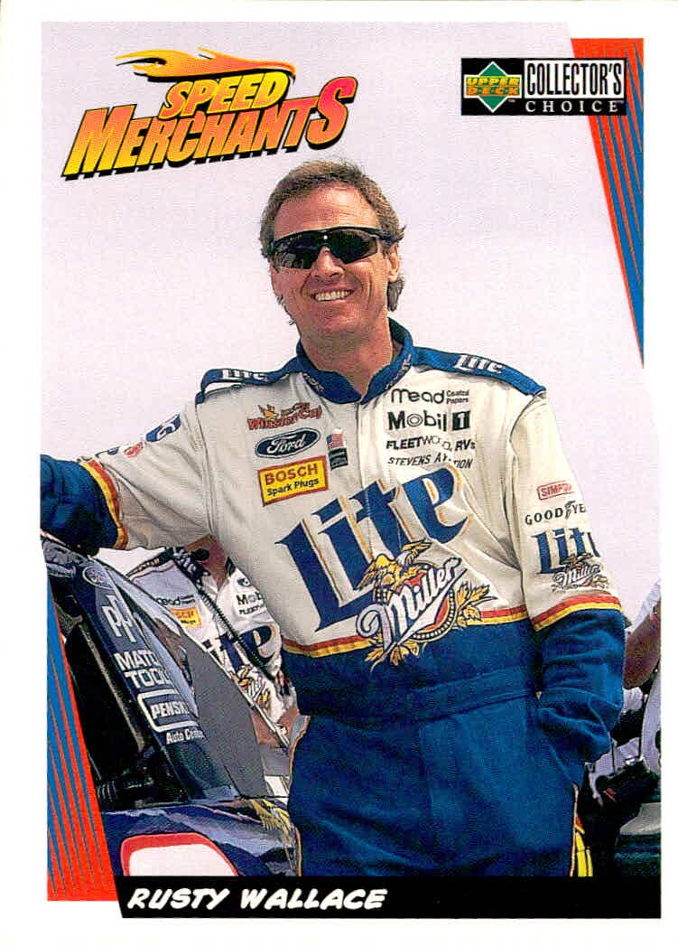 Upper Deck Collector's Choice カード Rusty Wallace #2 トレカ 1 of 4 Upper Deck Upper Deck Collector Choice NASCAR Speed