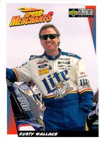 Upper Deck Collector's Choice カード Rusty Wallace #2 トレカ 1 of 4 Upper Deck Upper Deck Collector Choice NASCAR Speed
