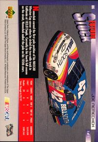 Upper Deck Collector's Choice カード Joe Nemechek #42 トレカ 86 Upper Deck Upper Deck Collector Choice NASCAR season car サムネイル 2