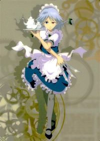 Touhou Gagakuranbu Trading Card Izayoi Sakuya J Heart GA3041 Touhou card Japan