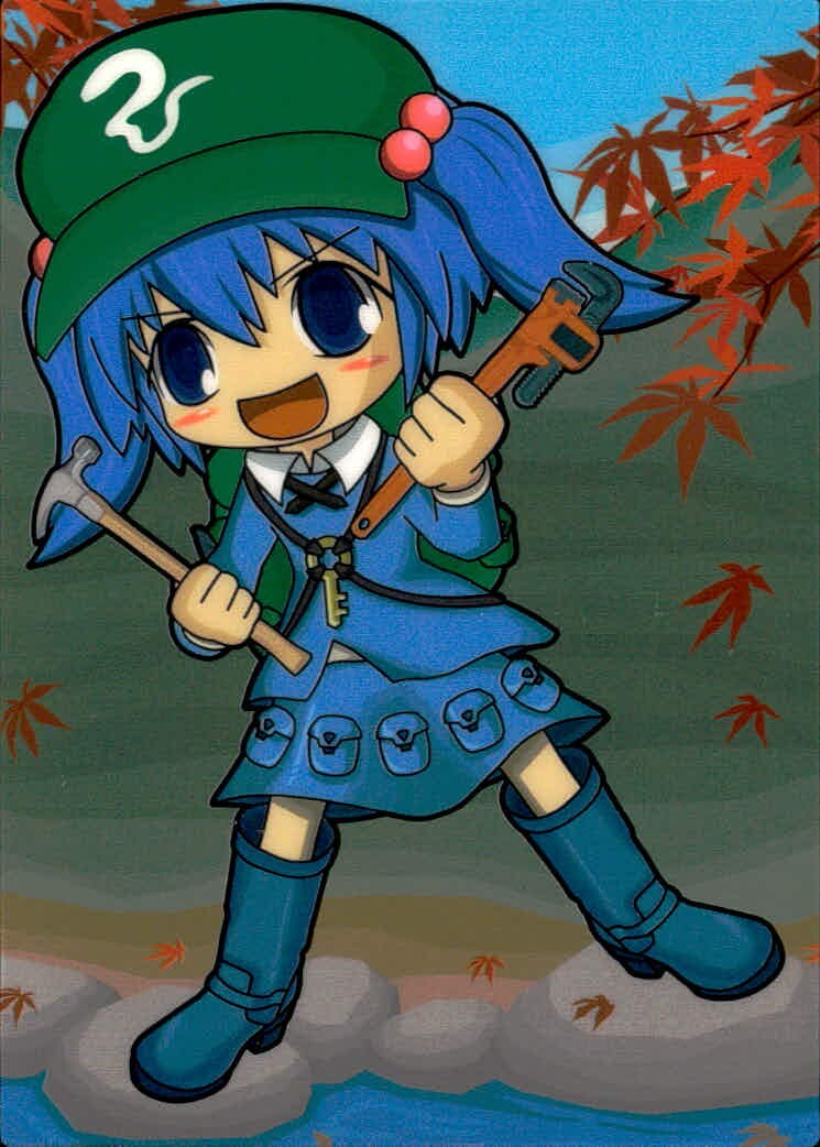 東方雅華乱舞 TRADING CARD 東方雅華乱舞 上海アリス幻楽団 東方 カード 河城にとり トレカ GA5068 上海アリス幻楽団 Surfersparadise トレーディング