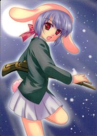 Touhou Gagakuranbu Trading Card Reisen Japanese Game Touhou card Japan