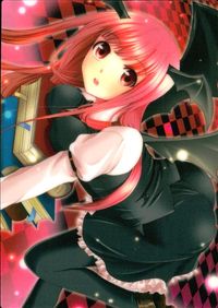 Touhou Gakaranbu Trading Card Koakuma Japanese Game Touhou card Japan