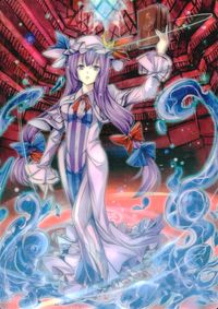 Touhou Gagakuranbu Trading Card Patchouli Knowledge Japanese Touhou card Japan