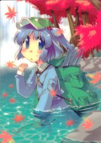 Touhou Gagalanbu Trading Card Nitori Kawashiro Holo Japanese Touhou card Japan