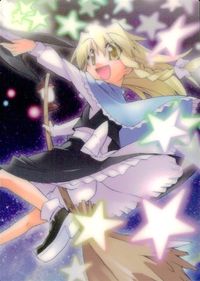 Touhou Gagakaranbu Trading Card Marisa Kirisame Holo Japanese Touhou card Japan