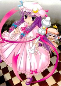 Touhou Gakka Ranbu Patchouli Knowledge Card GA4011 Holo Touhou card Japan