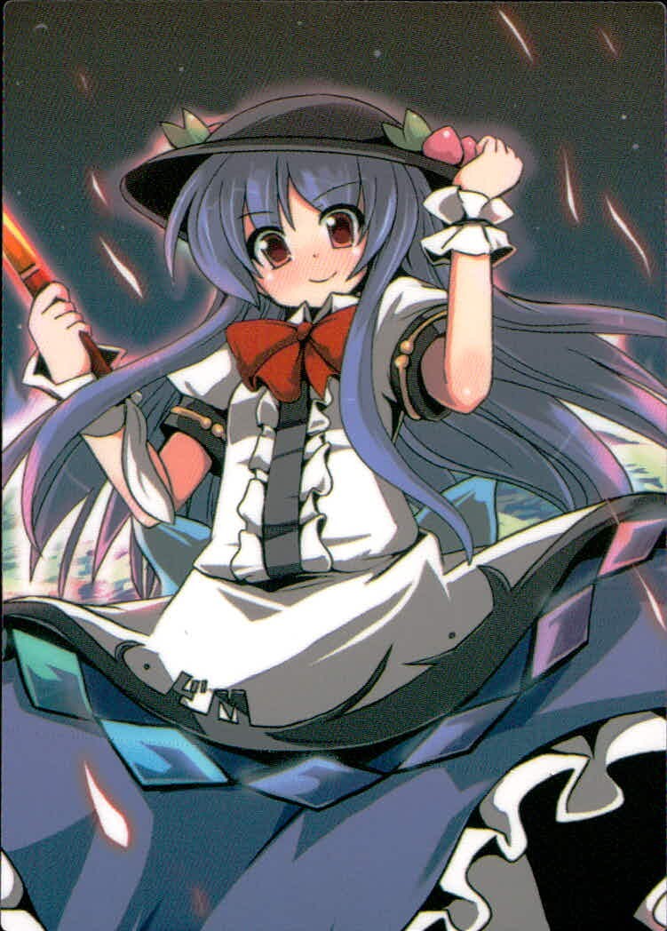 Touhou Gaka Ranbu Trading Card Hinanawi Tenshi GA4049 Japanese Touhou card Japan