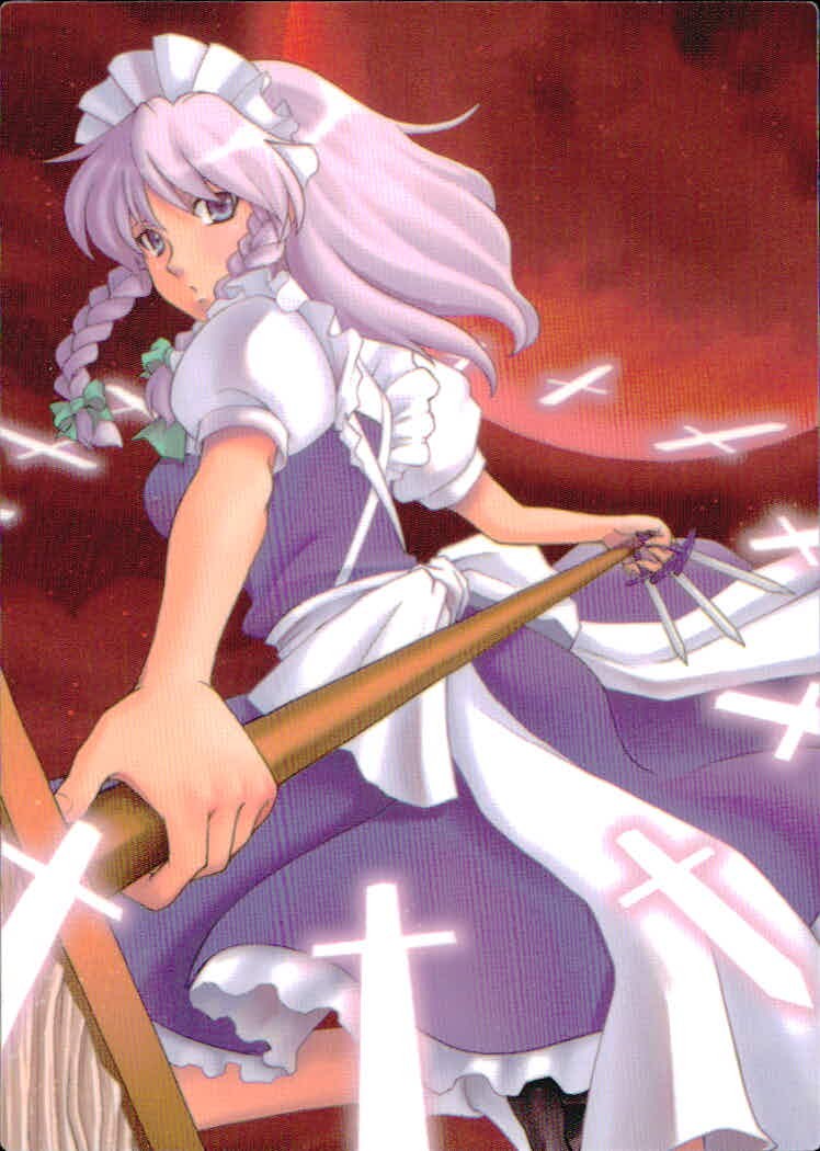 東方雅華乱舞 TRADING CARD 東方雅華乱舞 上海アリス幻楽団 東方 カード 十六夜咲夜 トレカ GA4045 Surfersparadise トレーディング