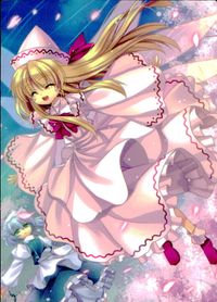 Touhou Gakauranbuu Lily White Holo Card GA4003 Japanese Game Touhou card Japan