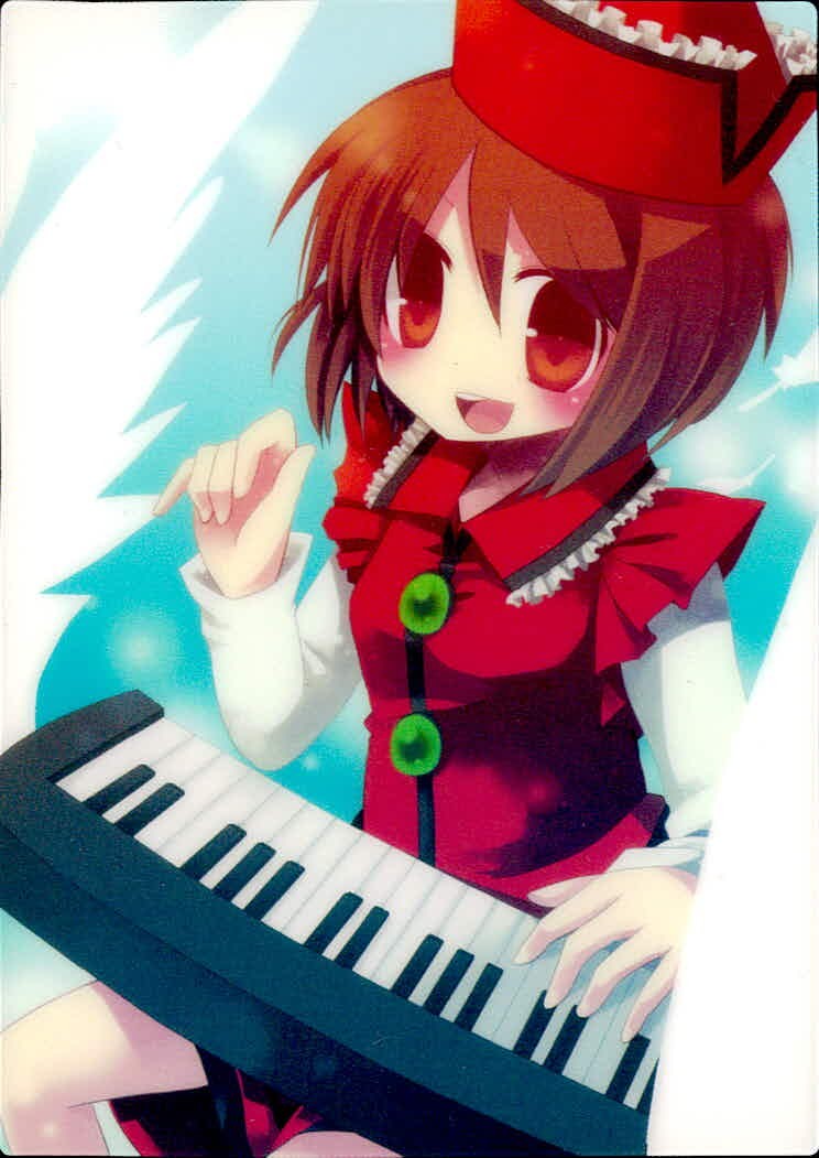 Touhou Gakka Ranbu Trading Card Lyrica Prismriver Prism Holo Touhou card Japan