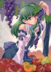 Touhou Gakaranbuma Trading Card Sanae Kochiya J Diamond Touhou card Japan