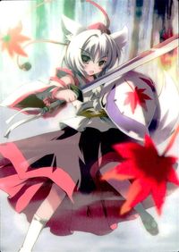 Touhou Gagakuranbu Trading Card Inubashiri Momiji No.2 Touhou card Japan