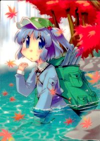 Touhou Gakka Ranbu Trading Card Nitori Kawashiro No.3 Holo Touhou card Japan