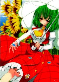 Touhou Gakahranbu Trading Card Kazami Yuuka GA3062 Japanese Touhou card Japan