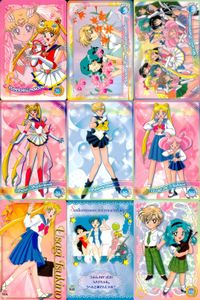 美少女戦士 セーラームーン カード まとめ キャラクター プロフィール 集合 メモリアルシーン スーパーセーラームーン セーラーウラヌス うさぎ ちびうさ 月野うさぎ We are Sailorsoldiers はるか みちる サムネイル 1