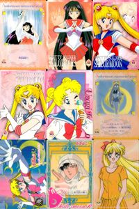 美少女戦士 セーラームーン カード まとめ メモリアルシーン キャラクター プロフィール キャラクター紹介 ファッションチェック 火野レイ 月野うさぎ セーラーヴィーナス 月影の騎士 愛野美奈子 9枚 N36 N8 N3 N1 サムネイル 1