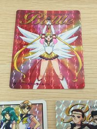 美少女戦士セーラームーン セーラースターズ カード まとめ キャラクター SAILOR TEAM エターナルセーラームーン 10大セーラー戦士 セーラースターライツ 3枚 1 24 2 バンダイ カードダス 食玩 サムネイル 8