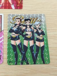 美少女戦士セーラームーン セーラースターズ カード まとめ キャラクター SAILOR TEAM エターナルセーラームーン 10大セーラー戦士 セーラースターライツ 3枚 1 24 2 バンダイ カードダス 食玩 サムネイル 4