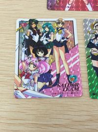 美少女戦士セーラームーン セーラースターズ カード まとめ キャラクター SAILOR TEAM エターナルセーラームーン 10大セーラー戦士 セーラースターライツ 3枚 1 24 2 バンダイ カードダス 食玩 サムネイル 6