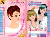 ラブベリ オシャレ魔女 ラブandベリー カード まとめ ヘア メイクアップ モンキーショートヘア プリティたてロール さらさらロング ふんわりセミロング ロマンスウェーブヘア ファンキーアフロ みつあみポップヘア おひめさまヘア サムネイル 3