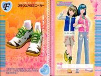ラブベリ オシャレ魔女 ラブandベリー カード まとめ フットウェア フットウェアカードせんよう DSコレクション フラワーくしゅブーツ DSコレクション シャイニープラネット フリ×2ローヒール レーシーヒール 9枚 セガ サムネイル 10
