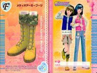 ラブベリー オシャレ魔女 ラブandベリー カード まとめ フットウェア クロスリボン あみあげブーツ コバルトカフスヒール アラビアンミュール メディオアーミーブーツ レーシーヒール オリーブローファー 9枚 011-05A サムネイル 5