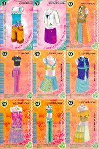 ラブベリ オシャレ魔女 ラブandベリー カード まとめ ドレスアップ レースアラモード ちびフレスコパーカー パラソレッタワンピ ピチッと黒T ロディオンブルー クールミントタイ トワイライトパピヨン アクアクリスタル 9枚