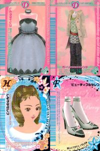 Osharemajo Love and Berry 4 Cards Lot Sega Japanese Game