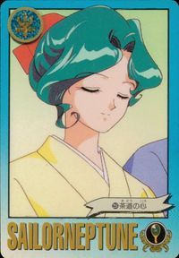 美少女戦士セーラームーンS カード セーラーネプチューン トレカ 251 バンダイ カードダス サムネイル 1