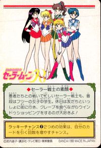 美少女戦士 セーラームーンR カード セーラージュピター トレカ 33 バンダイ カードダス サムネイル 2