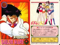 美少女戦士 セーラームーン カード まとめ セーラーマーズ 火野レイ 9枚 69 70 62 140 147 64 141 19 148 バンダイ カードダス サムネイル 10