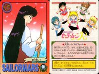 美少女戦士 セーラームーン カード まとめ SAILOR MARS いじわるレイちゃん ファイヤーッ!? T A女学院の女王様 レイちゃん初デート 本当の気持ち… 火野レイ 火川神社の霊感少女 バーニング マンダラー!! 9枚 サムネイル 8