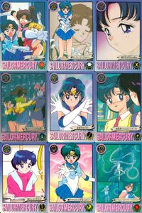 美少女戦士 セーラームーン カード まとめ 忘れられないワンシーン プロフィール 戦うセーラー戦士 トキメキ表情集 セーラー戦士の素顔 セーラー戦士 参上! メイクアップ! 大失敗! セーラーマーキュリー 中学3年生の悩み 9枚 サムネイル 1