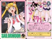 美少女戦士 セーラームーン カード まとめ プリンセス セレニティ 運命の赤いバラ ムーンクリスタルパワー メイクアップ！ おめめウルウル〜ウ ムーンプリンセス ハレーション!! みんなは私が守ってみせる！ 奇蹟を信じて！ 9枚 サムネイル 9