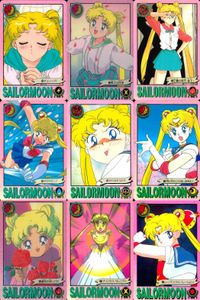 美少女戦士 セーラームーン カード まとめ トキメキ表情集 おしゃれに大変身 セーラー戦士の素顔 戦うセーラー戦士 セーラー戦士 参上! 運命の出会い セーラームーンの必殺技 チュ~~~!? 戦士の休息 正義の味方 参上! 9枚 サムネイル 1