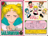 美少女戦士 セーラームーン カード まとめ トキメキ表情集 おしゃれに大変身 セーラー戦士の素顔 戦うセーラー戦士 セーラー戦士 参上! 運命の出会い セーラームーンの必殺技 チュ~~~!? 戦士の休息 正義の味方 参上! 9枚 サムネイル 3