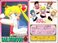 美少女戦士 セーラームーン カード まとめ トキメキ表情集 メイクアップ！ セーラー戦士の素顔 月野うさぎ プロフィール 戦うセーラー戦士 忘れられないワンシーン セーラームーンの必殺技 おめめウルウル〜ウ 正義の味方 参上！ サムネイル 9