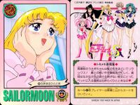 美少女戦士 セーラームーン カード まとめ トキメキ表情集 メイクアップ！ セーラー戦士の素顔 月野うさぎ プロフィール 戦うセーラー戦士 忘れられないワンシーン セーラームーンの必殺技 おめめウルウル〜ウ 正義の味方 参上！ サムネイル 10