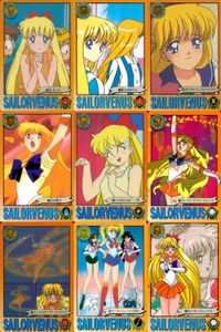 美少女戦士 セーラームーン カード まとめ キャラクター エクストラ セーラーヴィーナス 9枚 116 155 161 169 174 179 177 184 186 バンダイ カードダス サムネイル 1