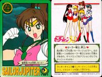 美少女戦士 セーラームーン カード まとめ セーラージュピター 先輩の思い出 レディーのたしなみ なめるな! 恋の悩みはまこちゃんにおまかせ! 悪者どもは容赦しないよ! 愛はお弁当箱につめて 必殺の正拳! 9枚 69 117 79 サムネイル 7