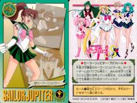 美少女戦士 セーラームーン カード まとめ 恋の悩みはまこちゃんにおまかせ! 悪者どもは容赦しないよ! セーラージュピター ジュピタースターパワー メイクアップ! 恋する怪力少女 先手必勝!! ただ今修業中! 先輩の面影…? 9枚 サムネイル 5