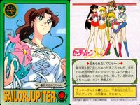 美少女戦士 セーラームーン カード まとめ トキメキ表情集 木野まこと プロフィール セーラー戦士の素顔 セーラージュピターの必殺技 忘れられないワンシーン 運命の出会い 戦うセーラー戦士 ソックリだ…♥ 先輩の思い出 木野まこと サムネイル 8