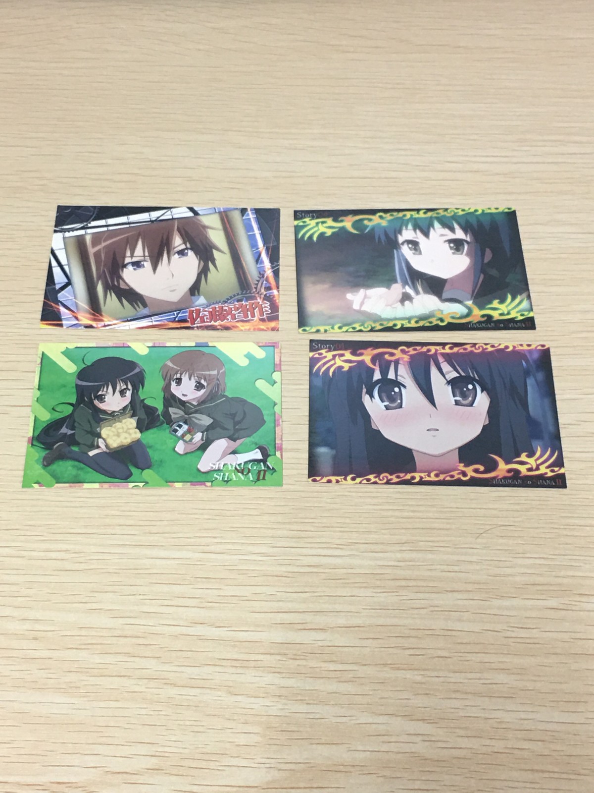 灼眼のシャナII カード まとめ キャラクター ストーリー 佐藤啓作 シャナ 吉田一美 第4話 憂いの少女たち 第1話 再びの刻 4枚 26 06 41 35 movic アニメ