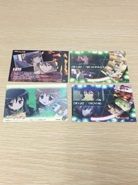 灼眼のシャナII カード まとめ キャラクター ストーリー 佐藤啓作 シャナ 吉田一美 第4話 憂いの少女たち 第1話 再びの刻 4枚 26 06 41 35 movic アニメ サムネイル 9