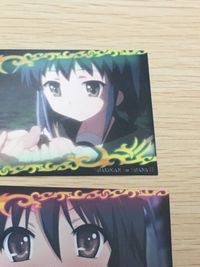 灼眼のシャナII カード まとめ キャラクター ストーリー 佐藤啓作 シャナ 吉田一美 第4話 憂いの少女たち 第1話 再びの刻 4枚 26 06 41 35 movic アニメ サムネイル 4